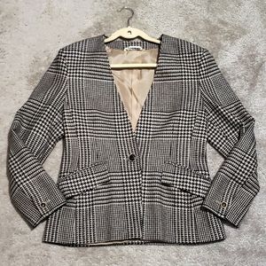 MaxMara Vintage Italy Made Wool Blazer Jacket Size 10
